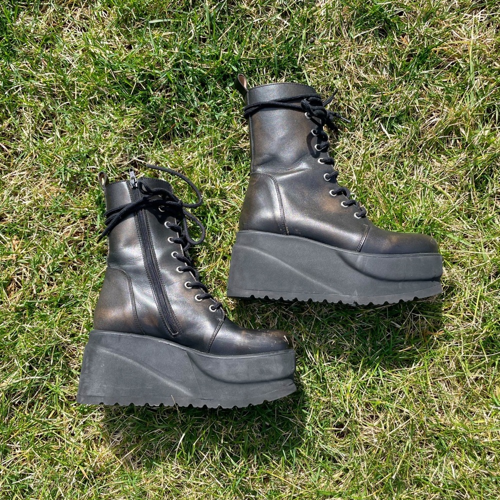 Free People Platform Boots